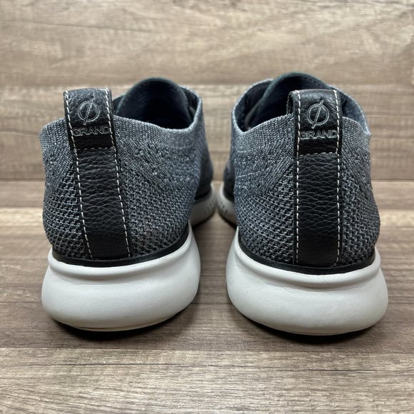 Cole Haan Zerogrand Stitchlite Wingtip Oxfords Gray Mens US Size 9 C27565 Shoes - Picture 5 of 10